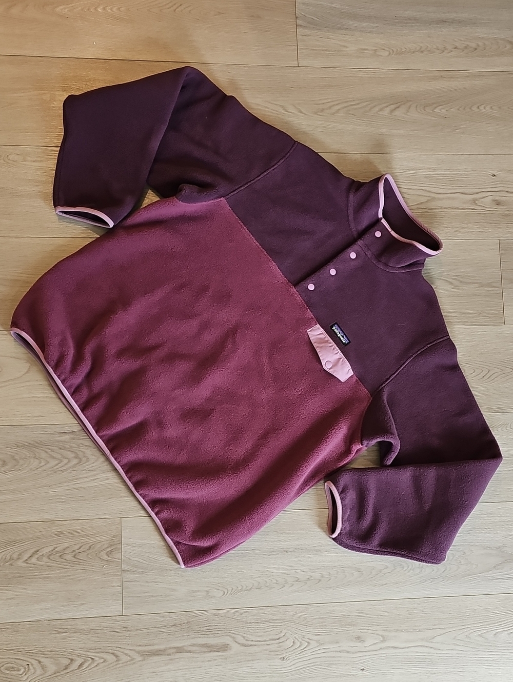 Patagonia Lightweight Synchilla Snap T Fleece Pullover, XXL